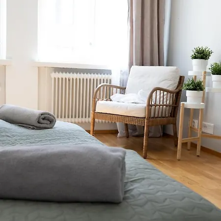 아파트 2ndhomes Charming 1br With Sauna In Loennrotinkatu 헬싱키