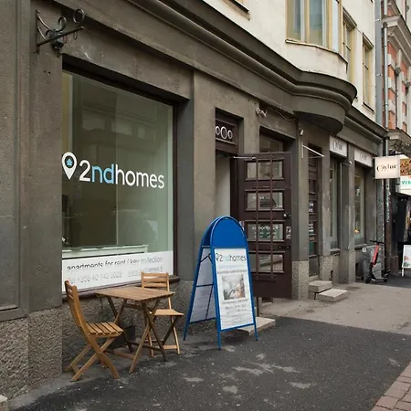 2ndhomes Charming 1br With Sauna In Loennrotinkatu * Хельсинки
